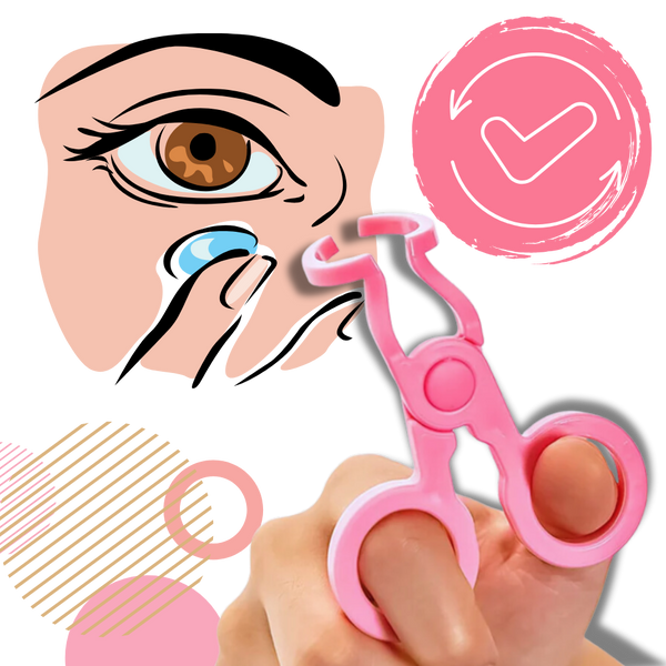Smooth Contact Lens Remover for Easy Hygienic Handling and Comfort