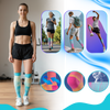Premium Wide-Calf Open Toe Compression Sock Daily Leg Comfort