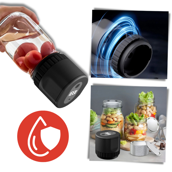 Mason Jar Vacuum Sealer For Fresh Long Lasting Airtight Sealing