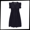 Broderie Anglaise Cotton Dress For Effortless Summer Style