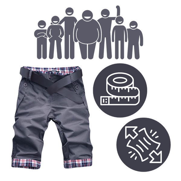 Mens Plaid Patch Cargo Shorts With Breathable Comfort And Versatile Pockets