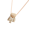 Mum Charm Necklace Symbolizing Bond With Children, Adjustable