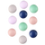 Premium No-Sew Button Brooch Pins Set Of Ten For Customizable Style
