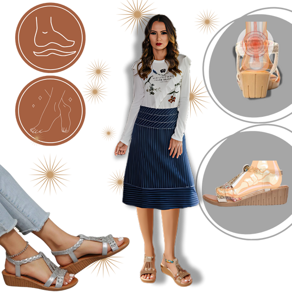 Boho Style Orthopedic Sandals All Day Comfort Premium
