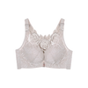 Lace Wireless Bra With Front Closure And Gentle Push Up Lift
