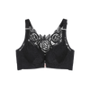 Lace Wireless Bra With Front Closure And Gentle Push Up Lift
