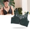 Lace Wireless Bra With Front Closure And Gentle Push Up Lift