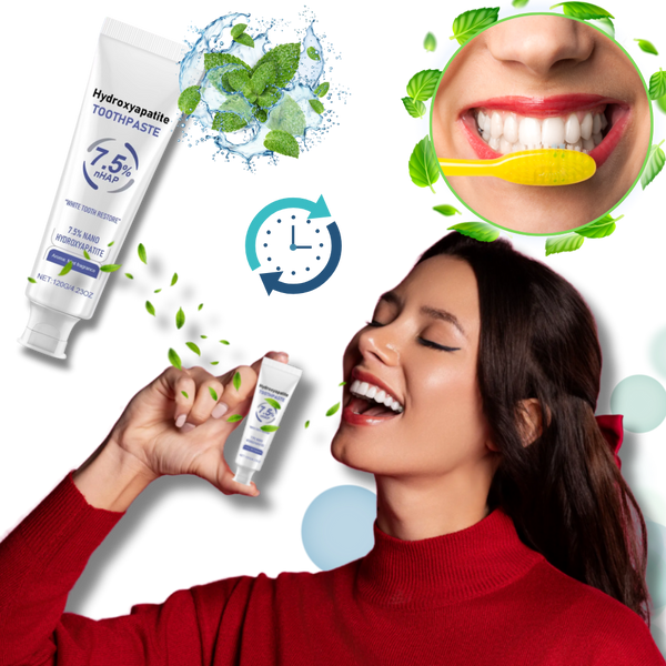 Nano Hydroxyapatite Mint Toothpaste For Enamel Fortification
