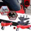 Flooring Knee Pads With Gel Cushions And Wheel Attachment