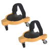 Flooring Knee Pads With Gel Cushions And Wheel Attachment