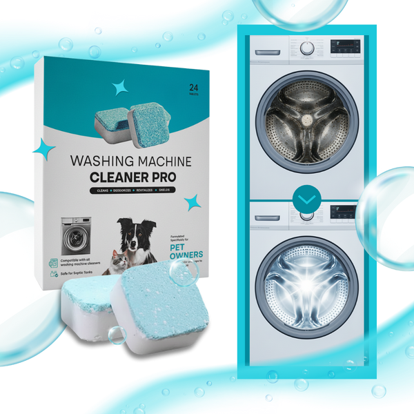 Enzyme Cleaning Tablets For Washing Machines With Odor And Hair Removal