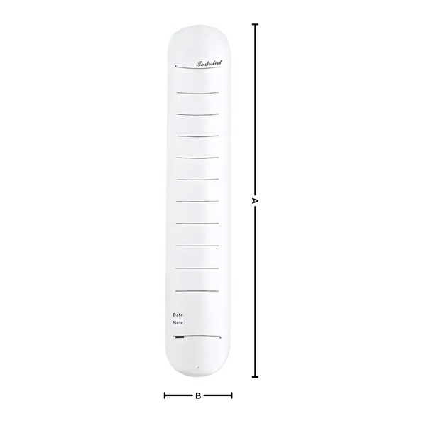 Erasable Silicone Slap Bracelet For On The Go Organization With Ruler