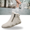 Leather Winter Boots With Ergonomic Comfort And Waterproof Design