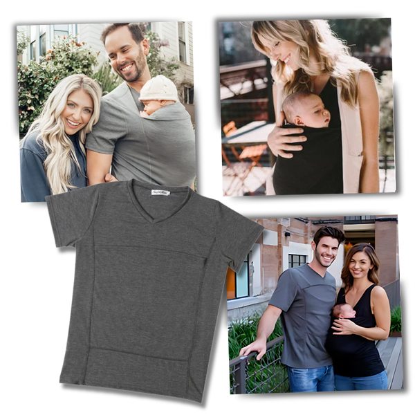 Ergonomic Kangaroo Bonding Tee Elevating Parent Child Connection