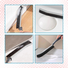 Ergonomic Grout Cleaning Brush For Effortless Streak Free Results