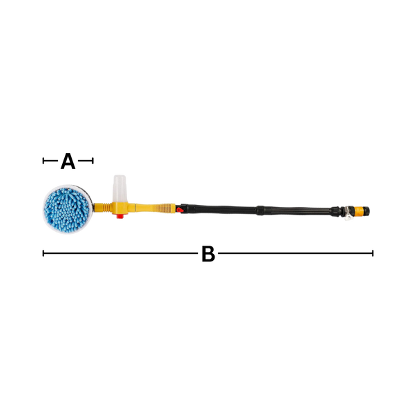 Retractable Car Wash Sprayer For Scratch Free Shine And Water Efficiency