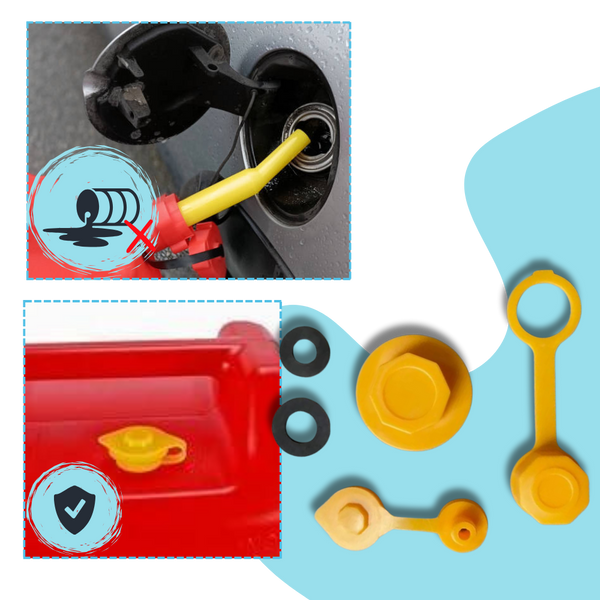 Extended Length Gas Can Spout Replacement For Mess Free Refueling
