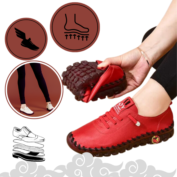 Orthopedic Comfort Shoes With Breathable Slip Resistant Design