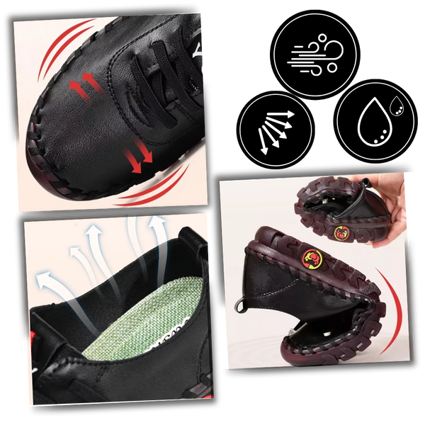 Orthopedic Comfort Shoes With Breathable Slip Resistant Design