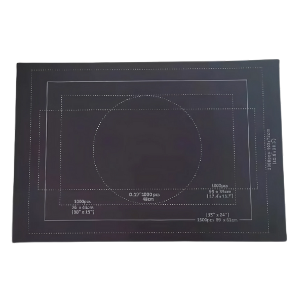 Roll Up Felt Puzzle Mat for 1500 to 3000 Pieces, Portable Storage