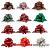 Easy Assembly Festive Ribbon Bows for Gift Wrapping and Decor