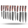 Japanese Knife Set for Precision Cutting and Lightweight Performance