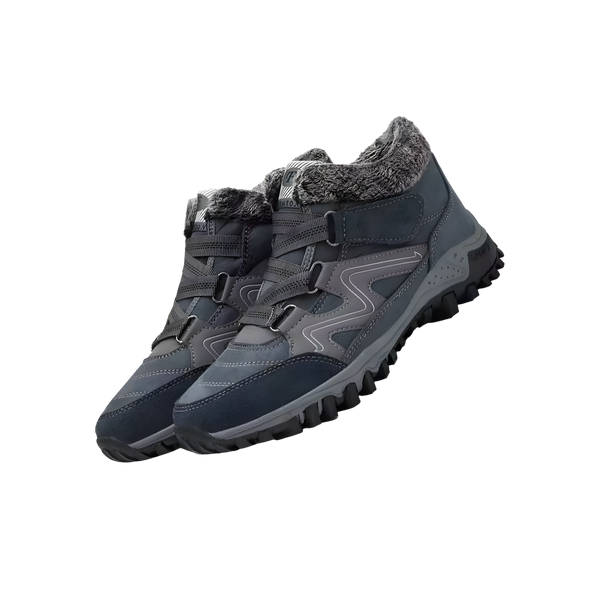 Warm Fleece Lined Winter Shoes With Non Slip Grip For All Day Comfort