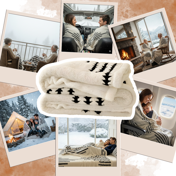 Jacquard Winter Blanket With Enhanced Heat Retention And Anti Static