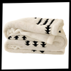 Jacquard Winter Blanket With Enhanced Heat Retention And Anti Static