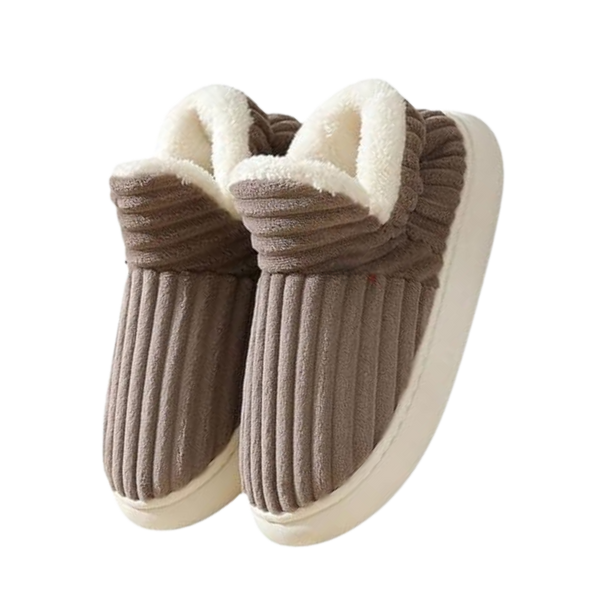 Premium Plush House Slippers With Non Slip Grip And Lightweight Comfort