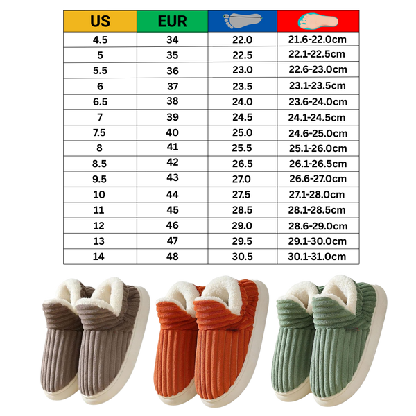Premium Plush House Slippers With Non Slip Grip And Lightweight Comfort