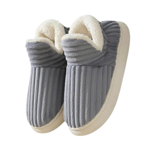 Premium Plush House Slippers With Non Slip Grip And Lightweight Comfort