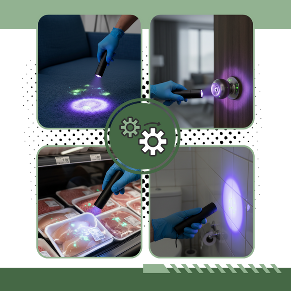 Food Safety UV Light 365nm LED For Produce Inspection And Contaminant Detection