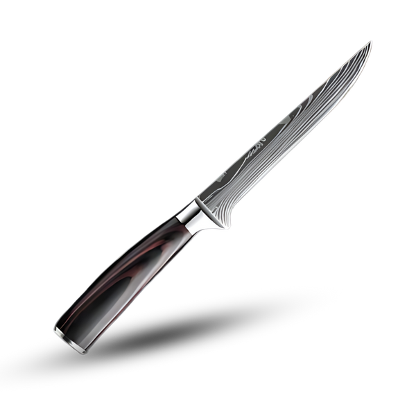 Japanese Knife With Damascus Steel And Ultimate Balance