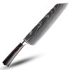 Japanese Knife With Damascus Steel And Ultimate Balance
