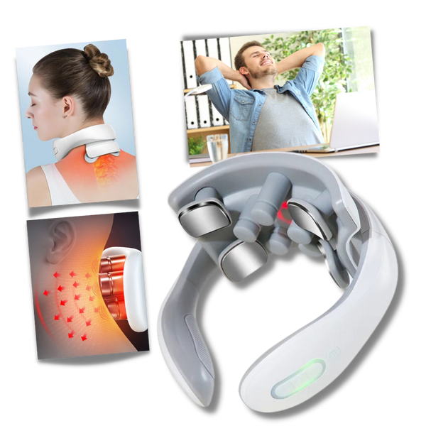 Six Mode Shiatsu Neck And Shoulder Massager With Customizable Intensity
