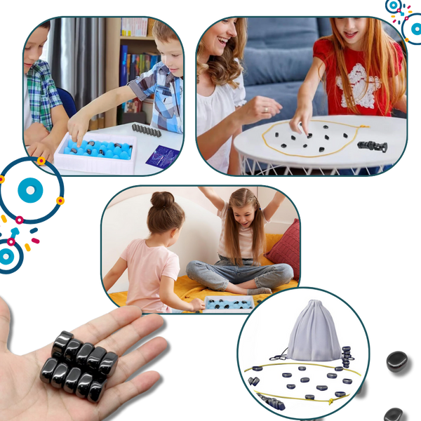 Magnetic Chess Strategy Game for Family Fun and Portable Play