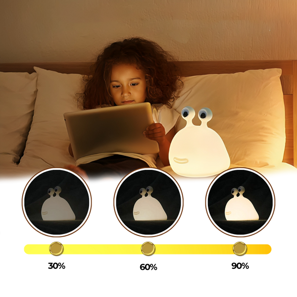 Premium Silicone Night Light With Adjustable Brightness And Auto Timer