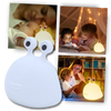 Premium Silicone Night Light With Adjustable Brightness And Auto Timer