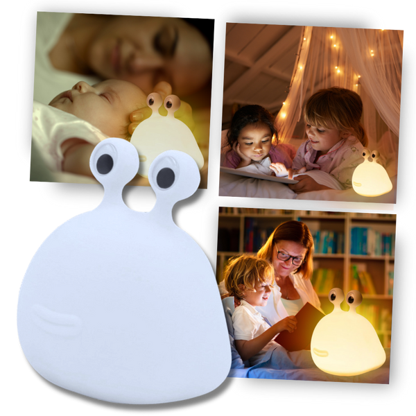 Premium Silicone Night Light With Adjustable Brightness And Auto Timer