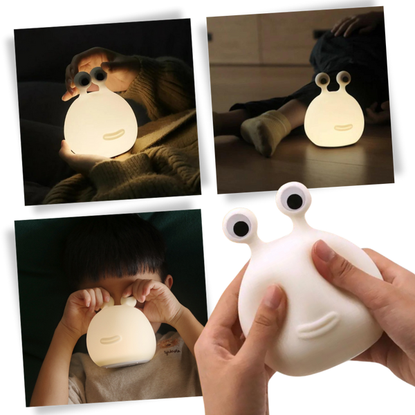 Premium Silicone Night Light With Adjustable Brightness And Auto Timer