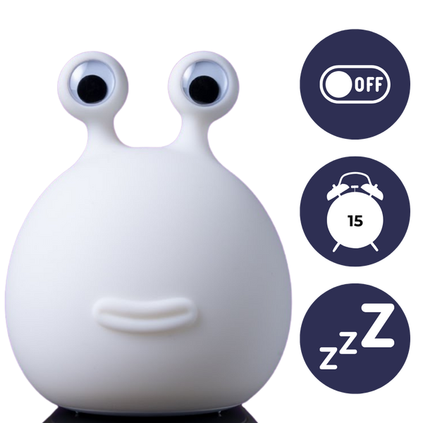 Premium Silicone Night Light With Adjustable Brightness And Auto Timer