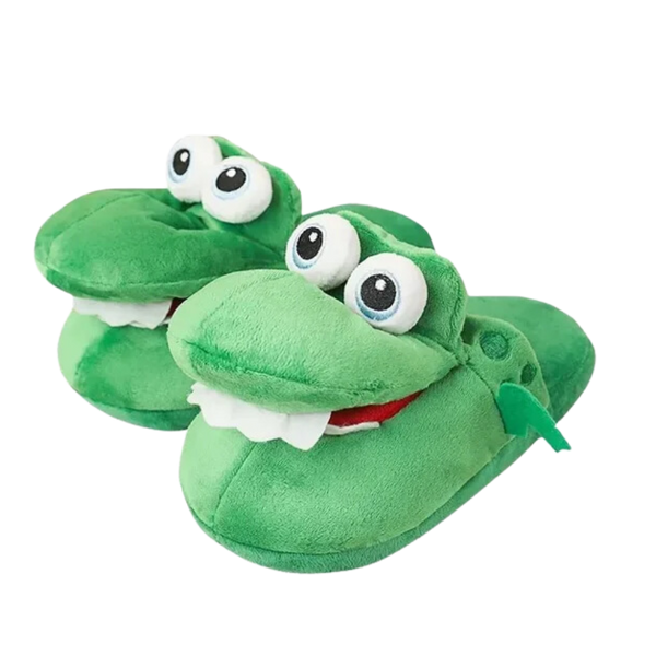 Crocodile Slippers With Non Slip Sole For Breathable Indoor Comfort