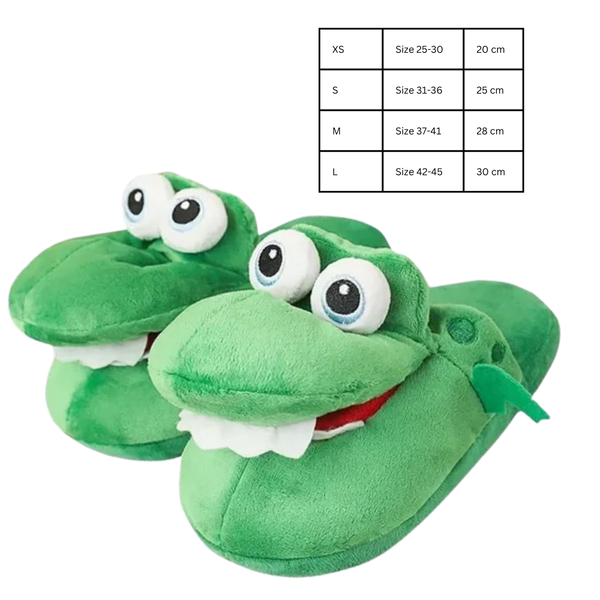 Crocodile Slippers With Non Slip Sole For Breathable Indoor Comfort