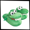 Crocodile Slippers With Non Slip Sole For Breathable Indoor Comfort