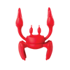 Crab Design Non Slip Spoon Holder Keeps Utensils Off Counter Heat Resistant