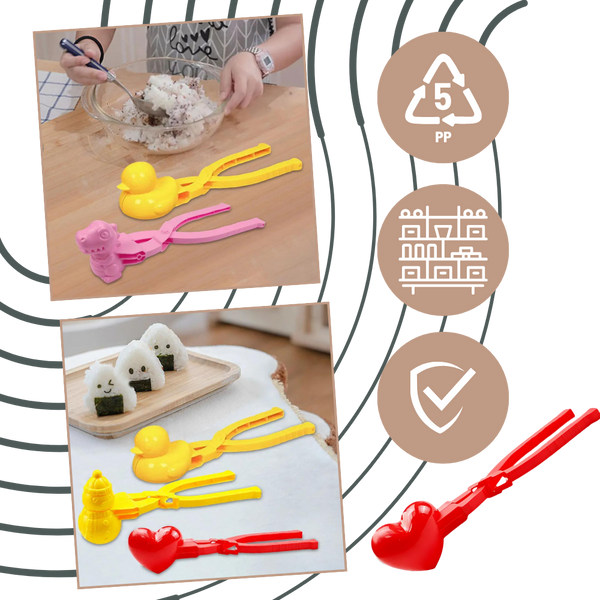 Premium Sushi Rice Mold For Fun Shaped Meals At Home Everyday Use