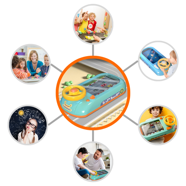 Premium Interactive Driving Simulator Toy For Kids With Educational Play