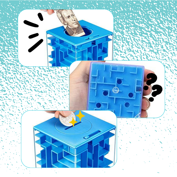 Money Gift Puzzle Box for Brain Teasers and Family Bonding