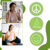 Portable Gentle Acupressure Calming Device for Anxiety Relief and Sleep